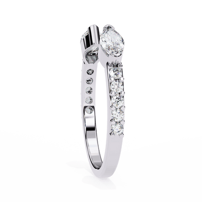 Leonie – Open Marquise Diamond Band