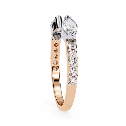 Leonie – Open Marquise Diamond Band