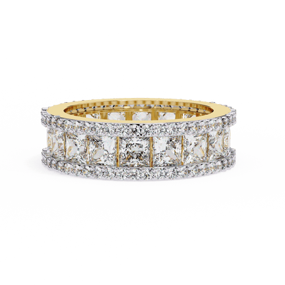 Venice – Princess-Cut Diamond Eternity Band