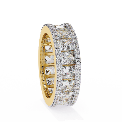 Venice – Princess-Cut Diamond Eternity Band