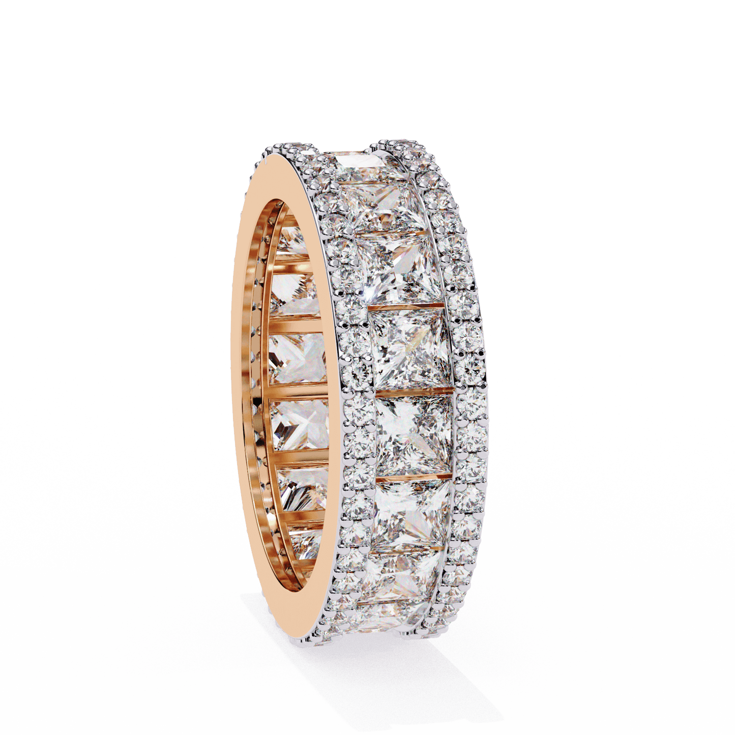Venice – Princess-Cut Diamond Eternity Band