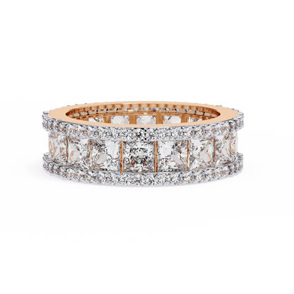Venice – Princess-Cut Diamond Eternity Band