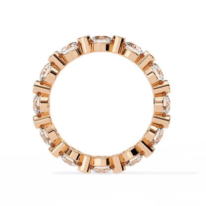 Paloma – Shared Prong Diamond Eternity Band