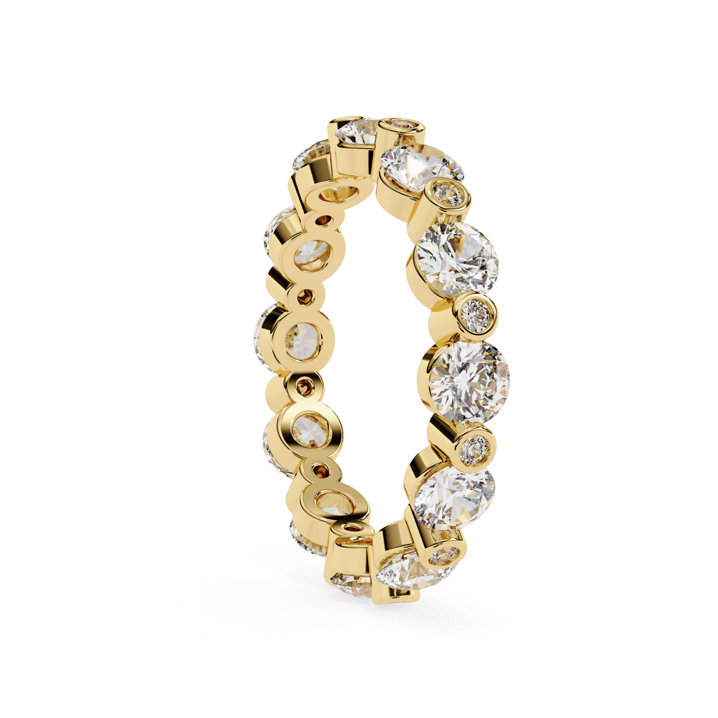 Paloma – Shared Prong Diamond Eternity Band