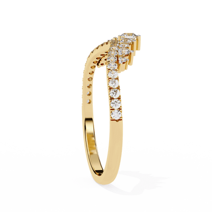 Genevieve – Shaped Diamond Tiara Band