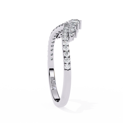 Genevieve – Shaped Diamond Tiara Band