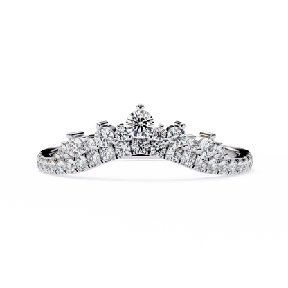 Genevieve – Shaped Diamond Tiara Band