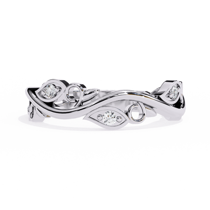 Vinyet – Vine-Inspired Diamond Band