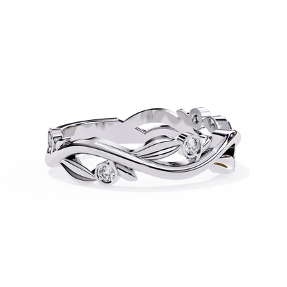 Blossom – Vine-Inspired Diamond Band