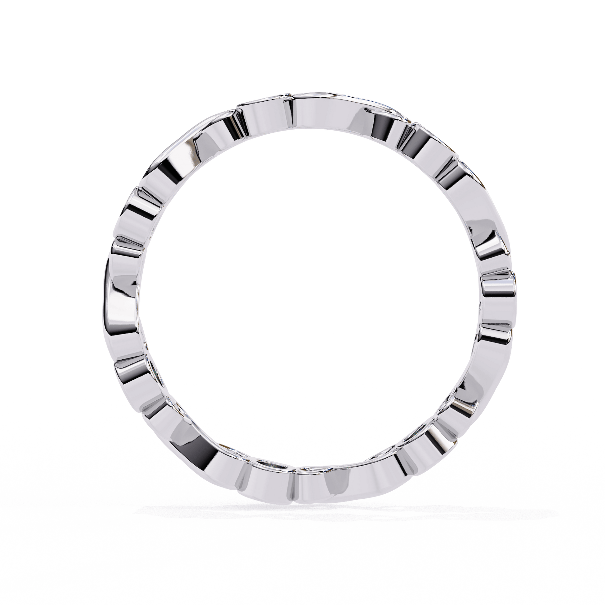 Marise The Infinite Grace Band by Carat House Dubai, elegant gold ring with intricate design and fine craftsmanship.
