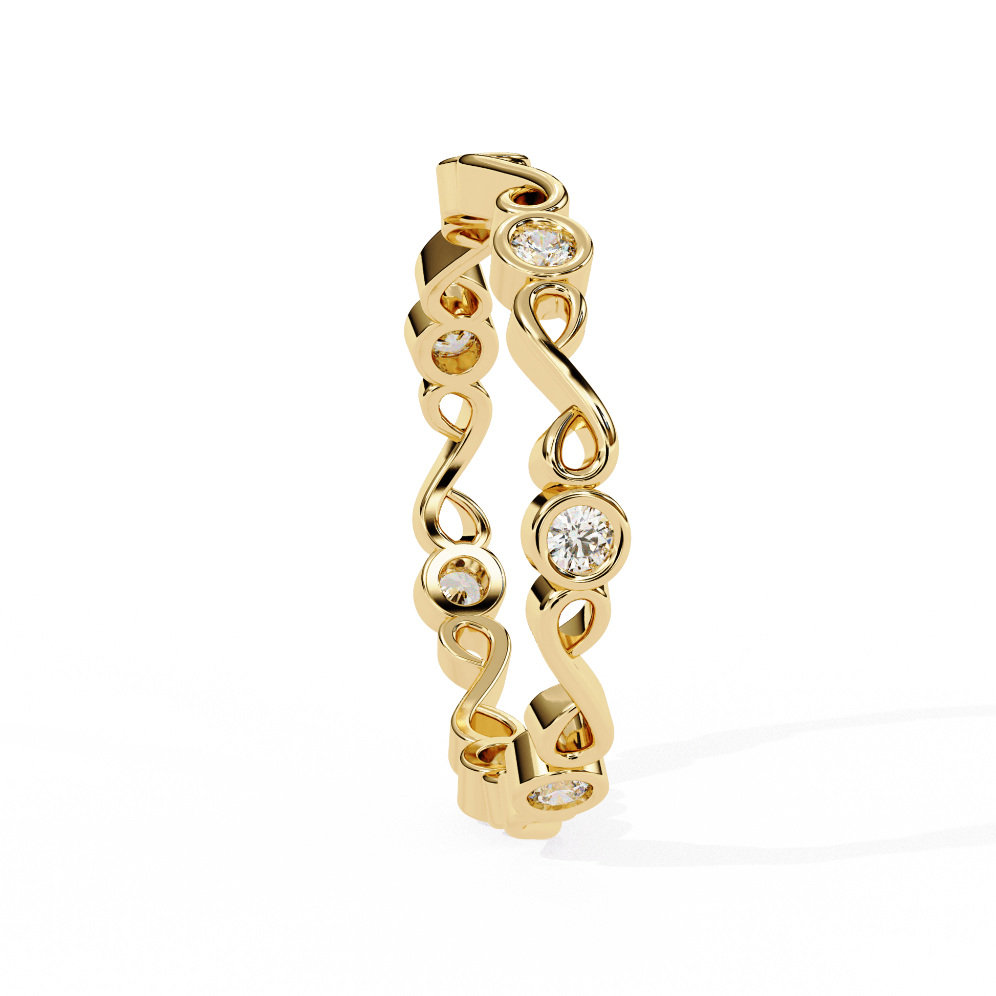 Marise Infinite Grace Band by Carat House Dubai featuring elegant, minimalist design in polished metal for sophisticated style