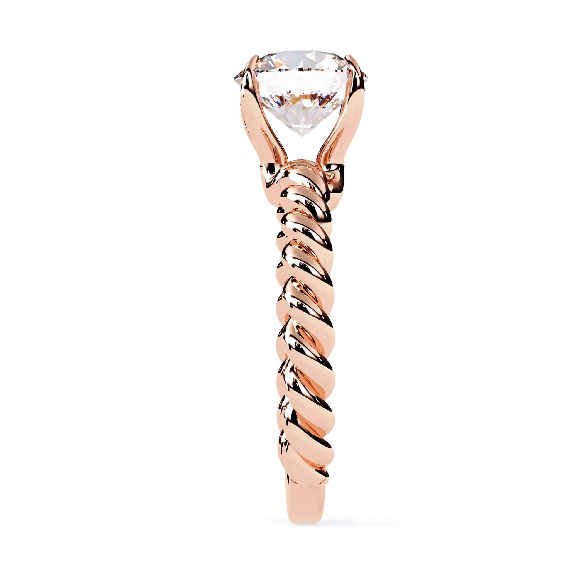 Ignatia — Oval cut lab grown and natural diamond engagement ring — hidden halo, halo, split shank — Carat House