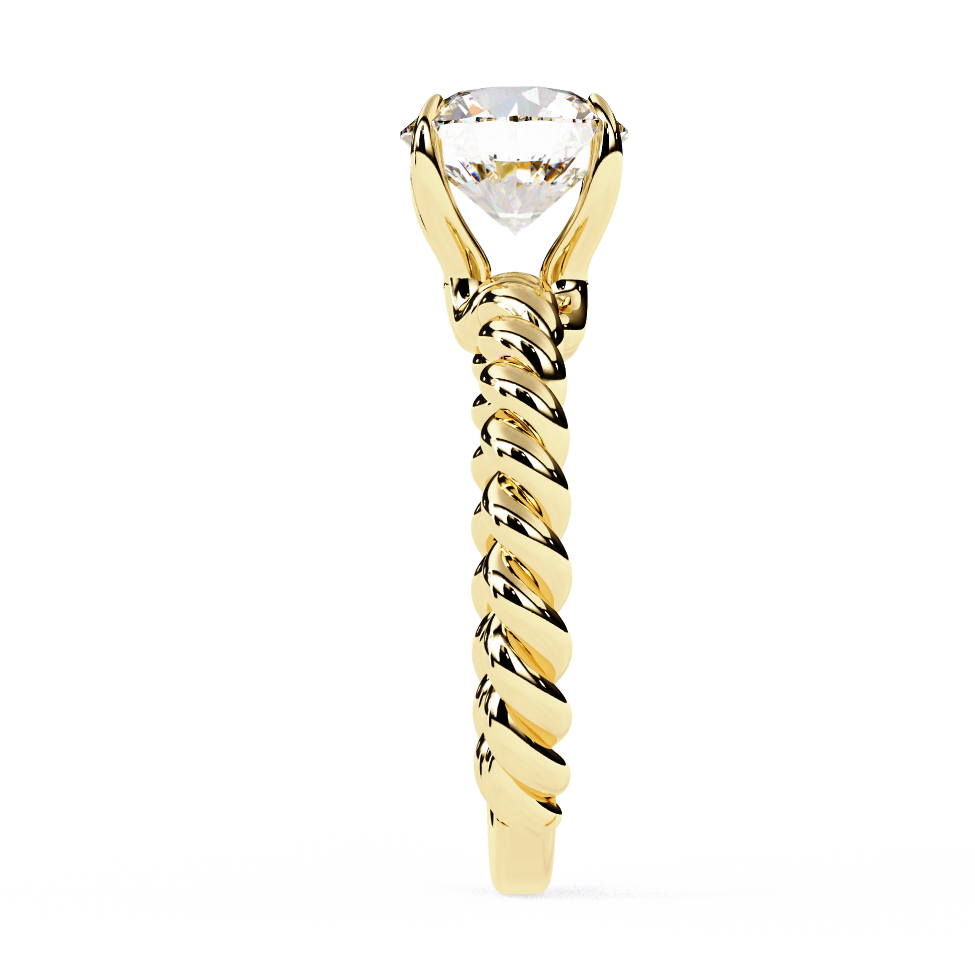 Ignatia — Oval cut lab grown and natural diamond engagement ring — hidden halo, halo, split shank — Carat House