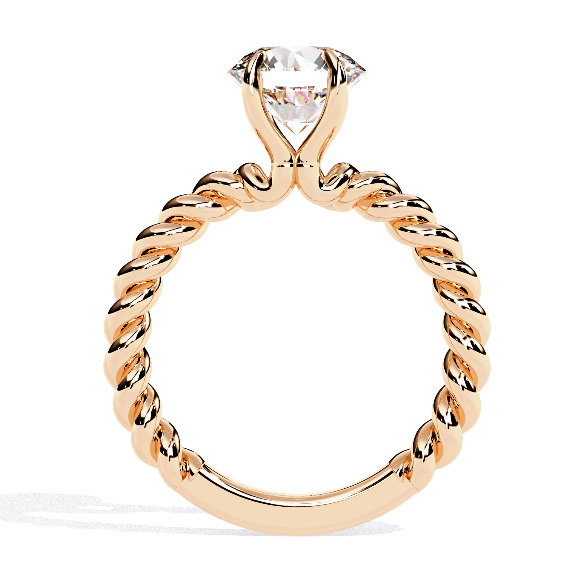 Ignatia — Oval cut lab grown and natural diamond engagement ring — hidden halo, halo, split shank — Carat House