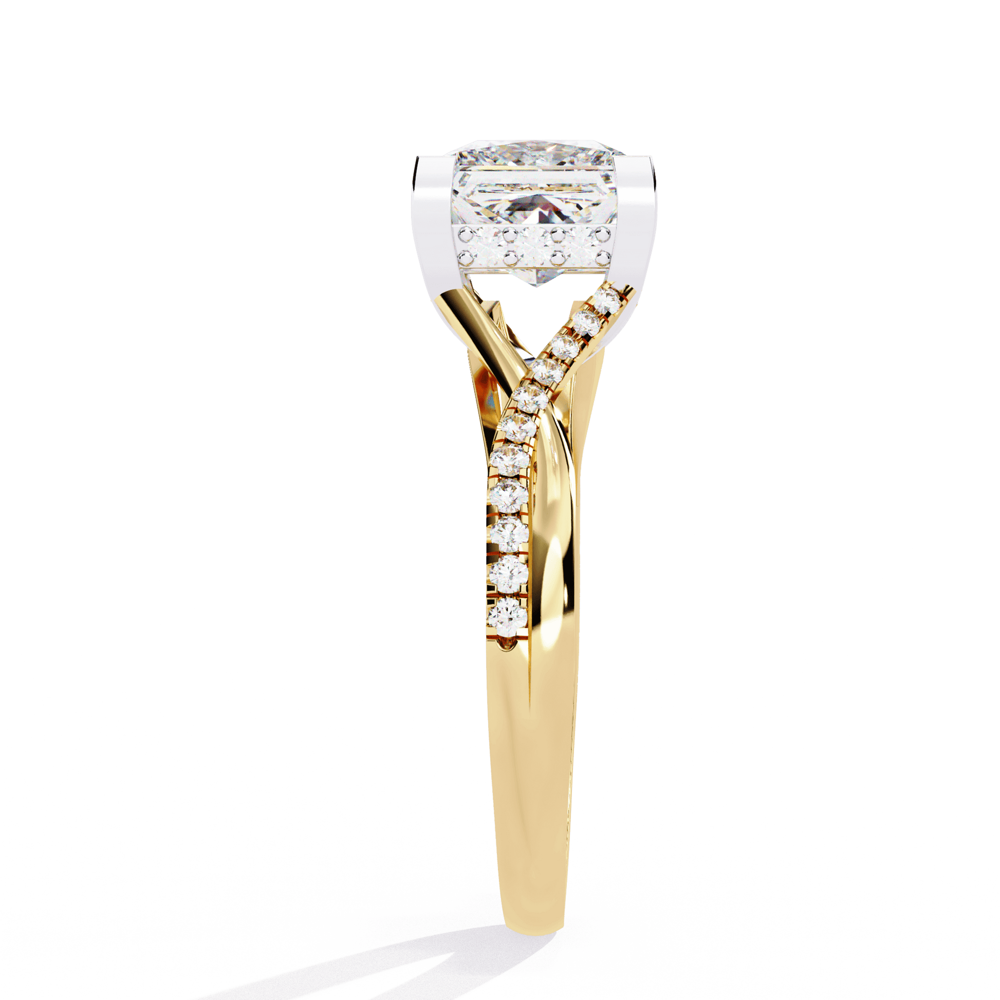 Azalea — Oval cut lab grown and natural diamond engagement ring — solitaire — Carat House