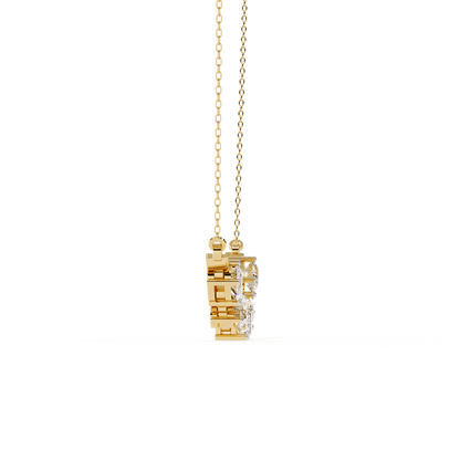 Quinn – Mixed-Cut Certified Diamond Necklace