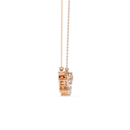 Quinn – Mixed-Cut Certified Diamond Necklace
