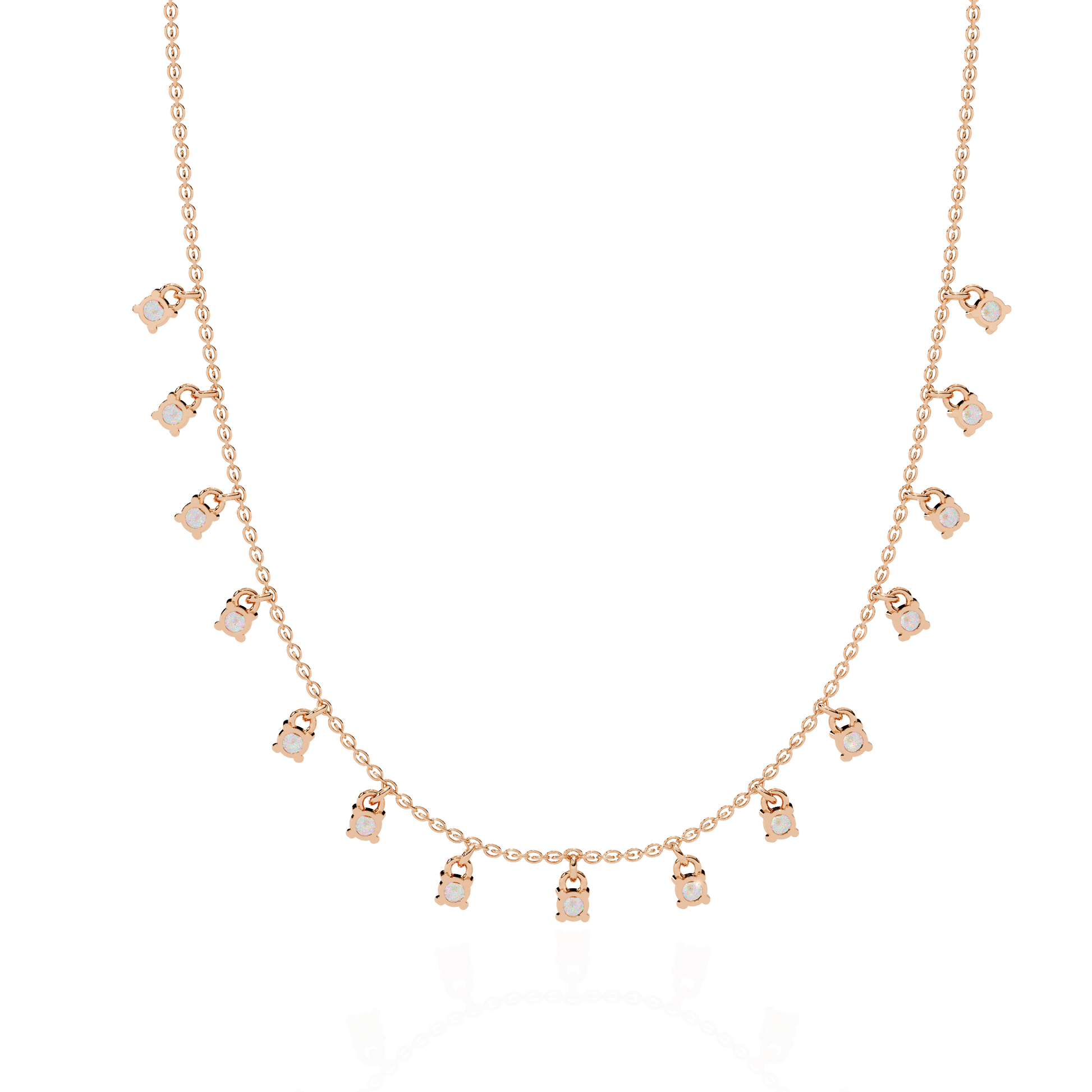 Iridia diamond droplets in motion jewelry by Carat House Dubai, featuring shimmering diamond droplets in a dynamic design.