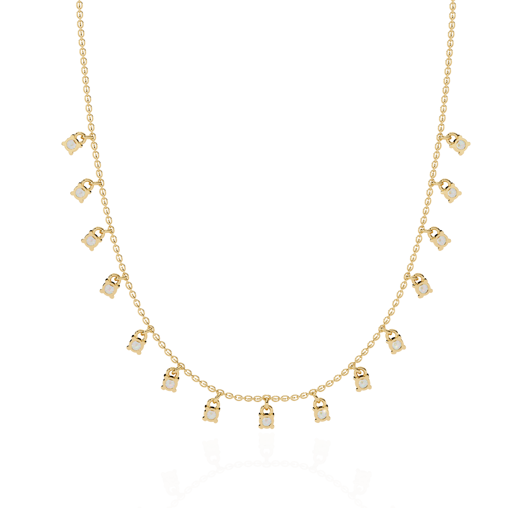 Iridia Diamond Droplets in Motion by Carat House Dubai, close-up of sparkling diamond jewelry with intricate design details.