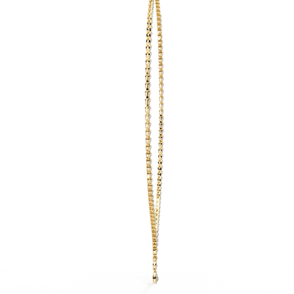 Andromeda – Illusion Pear Drop Tennis Necklace