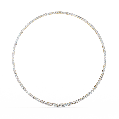Majesty– Graduated Tennis Necklace