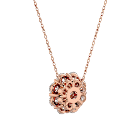 Melanie- Diamond Cluster Pendant