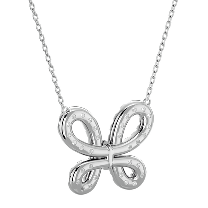 Chrysalis – Diamond Butterfly Pendant