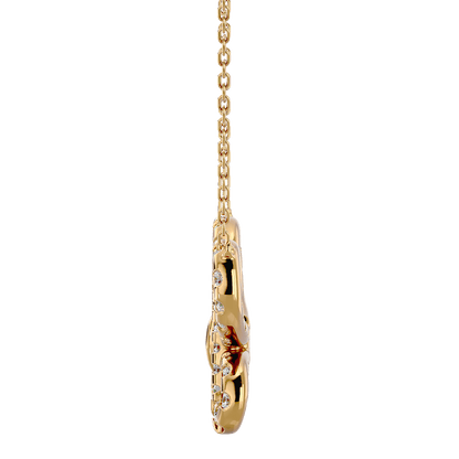 Chrysalis – Diamond Butterfly Pendant