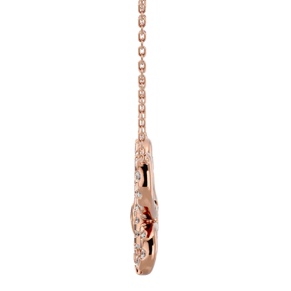 Chrysalis – Diamond Butterfly Pendant