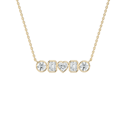 Ciel – Five-Stone Diamond Pendant