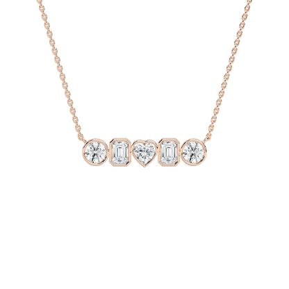 Ciel – Five-Stone Diamond Pendant