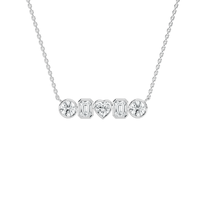 Ciel – Five-Stone Diamond Pendant