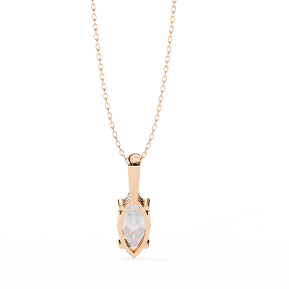 Ines - Marquise-Cut Solitaire Pendant