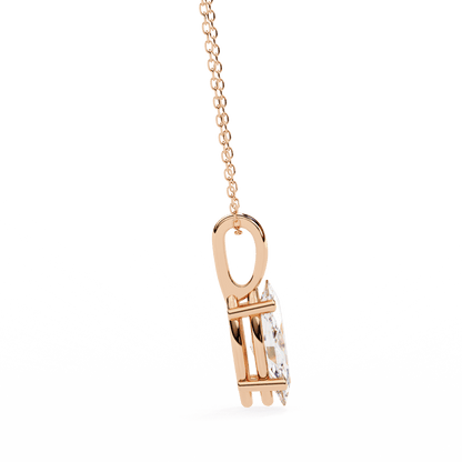 Ines - Marquise-Cut Solitaire Pendant