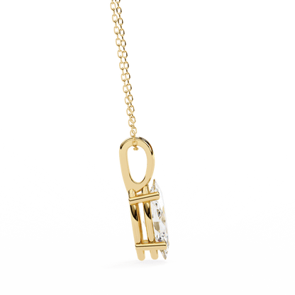 Ines - Marquise-Cut Solitaire Pendant