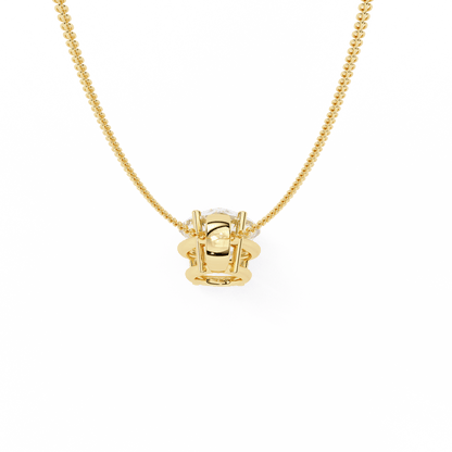 Irina - Pear-Cut Solitaire Pendant