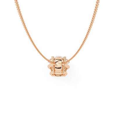 Irina - Pear-Cut Solitaire Pendant