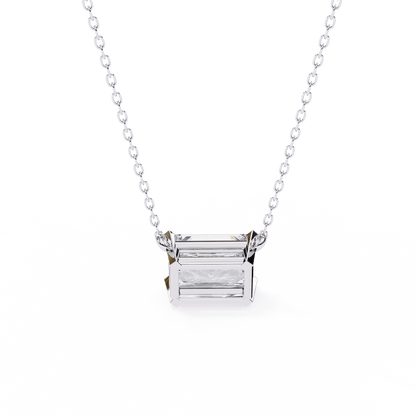 Jocelyn - Radiant-Cut Solitaire Pendant