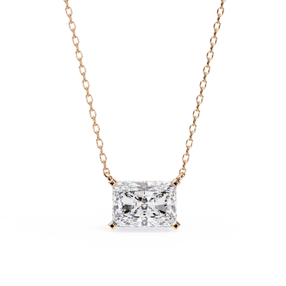 Jocelyn - Radiant-Cut Solitaire Pendant