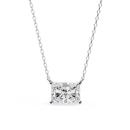 Jocelyn - Radiant-Cut Solitaire Pendant