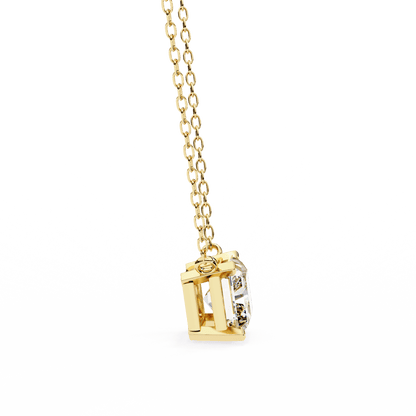 Jocelyn - Radiant-Cut Solitaire Pendant