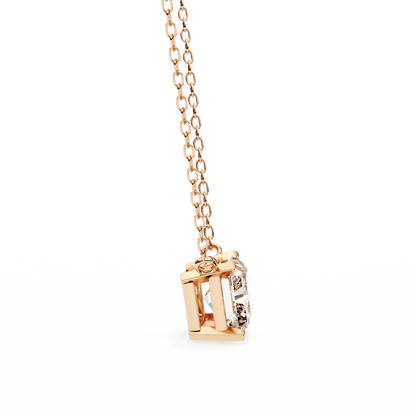 Jocelyn - Radiant-Cut Solitaire Pendant