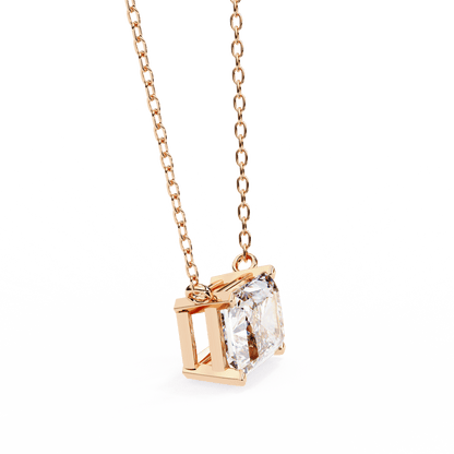 Jocelyn - Radiant-Cut Solitaire Pendant