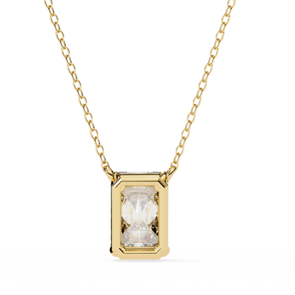 Farah – Emerald-Cut Solitaire Pendant