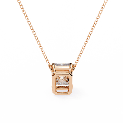 Farah – Emerald-Cut Solitaire Pendant