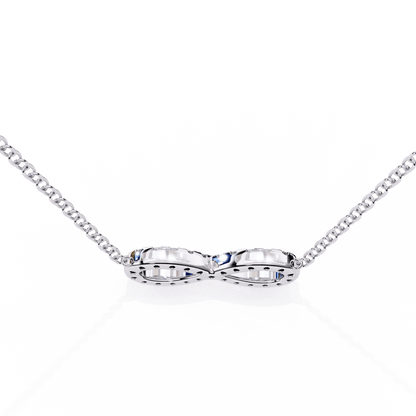 Imani – Round Diamond Infinity Pendant