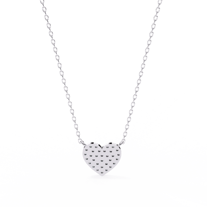 Kaitlyn – Pave Heart Diamond Pendant