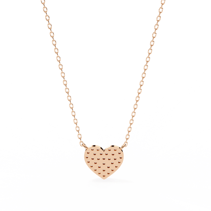 Kaitlyn – Pave Heart Diamond Pendant