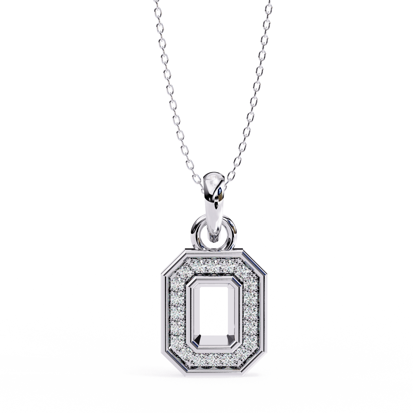 Keiko - The Modern Halo Pendant