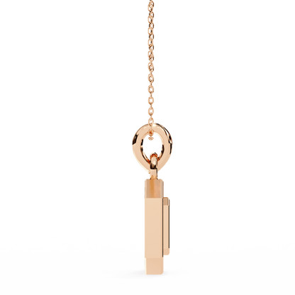 Keiko - The Modern Halo Pendant